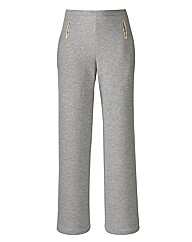 Joanna Hope Gold Trim Jersey Trousers
