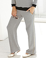 Joanna Hope Gold Trim Jersey Trousers