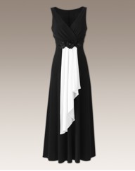 Joanna Hope Contrast Maxi Dress