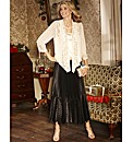 Joanna Hope Beaded Waterfall Jacket