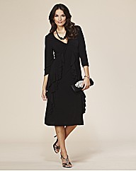 Joanna Hope Frill Detail Jersey Dress