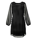 Frill Trim Tunic Dress