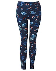 Bird Print Leggings