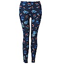 Bird Print Leggings