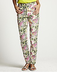 Print Jeans Length 33in