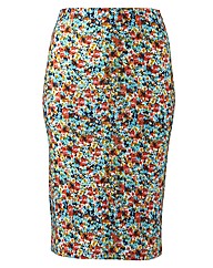 Printed Tube Skirt Length 27in