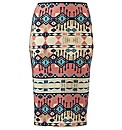 Printed Tube Skirt Length 27in
