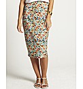 Printed Tube Skirt Length 27in