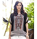 Printed Blouse with Cami