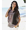 Printed Blouse with Cami