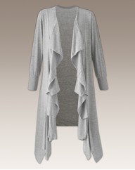 Maxi Jersey Waterfall Shrug Cardigan