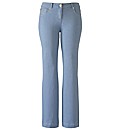 Heidi Baby Bootcut Jeans 34in