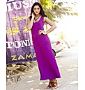 Sleeveless Jersey Maxi Dress