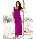 Sleeveless Jersey Maxi Dress