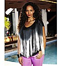Fringe Jersey Top