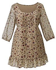Floral Hem Tunic