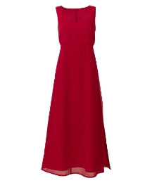 Colour Block Side Split Maxi Dress