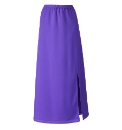 Side Split Maxi Column Skirt