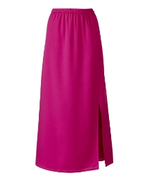 Side Split Maxi Column Skirt