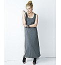 Sleeveless Jersey Maxi Dress