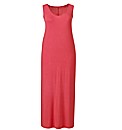 Sleeveless Jersey Maxi Dress