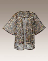 Floral Style Kimono Jacket