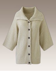 Chunky Button Knitted Cardigan