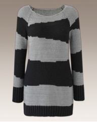 Chunky Knitted Stripe Jumper