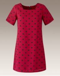 60's Short Sleeve Spot Tunic