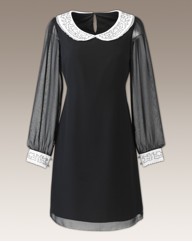 Petite Peter Pan Collar Dress