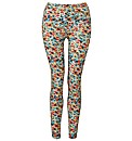 Ditsy Print Leggings