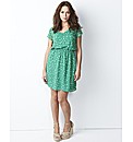 Foil Printed Dress