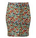 Ditsy Print Tube Skirt Length 19in