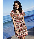 Aztec Print Dress