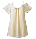 Cut Out Shoulder Blouse