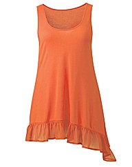 Sheer Frill Top
