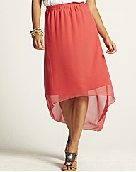 High Low Hem Skirt
