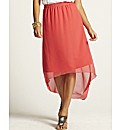 High Low Hem Skirt
