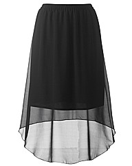 High Low Hem Skirt