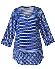 Tile Print Tunic