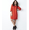 Scallop Hem Dress