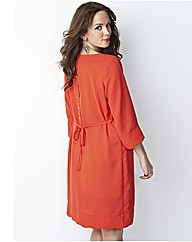 Scallop Hem Dress