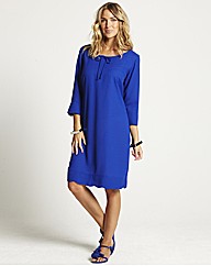 Scallop Hem Dress