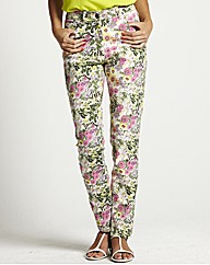Print Jeans Length 30in