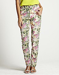 Print Jeans Length 30in