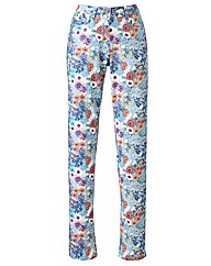 Print Jeans Length 30in