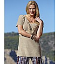 Fringe Front Knitted Jumper