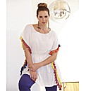 Ombre Tassel Kaftan Tunic