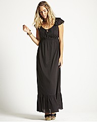 Embroidered Maxi Dress