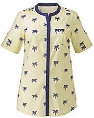 Short Sleeve Palm Tree Shirt
